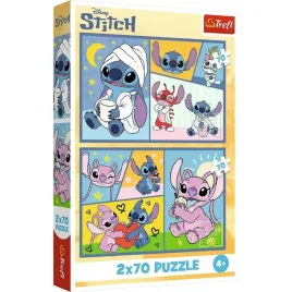 puzzle-2x70-ze-stitchem-nie-ma-nudy-trefl