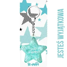 brelok-gwiazdka-jestes-wyjatkowa