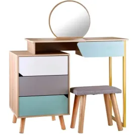 nowoczesna-stylowa-toaletka-lustro-taboret-dla-dziewczynek-za4828