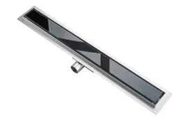 odplyw-liniowy-prysznicowy-lazienkowy-sleek-700-czarne-szklo-szklany-ruszt