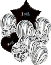 zestaw-balonow-czarna-gwiazdka-czarne-serce-11el