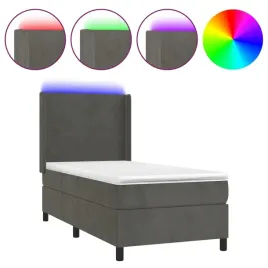 vidaxl-lozko-kontynentalne-z-materacem-i-led-szary-aksamit-80x200-cm