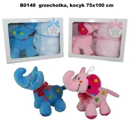 slonik-z-grzechotka-i-kocykiem-75x100cm-mix