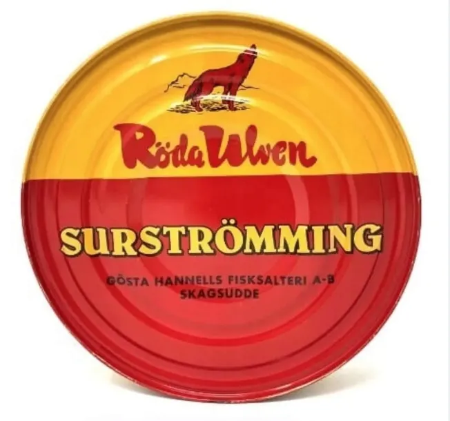 Surströmming Röda Ulven Filet Śledź 0,4 kg
