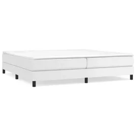 vidaxl-lozko-kontynentalne-z-materacem-biale-ekoskora-200x200-cm