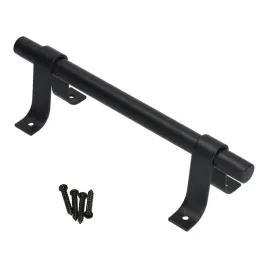 antaba-drzwiowa-metalowy-pochwyt-czarny-200-mm-rurka-uchwyt-do-drzwi