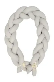 ochraniacz-do-lozeczka-warkocz-muslin-200cm-szary