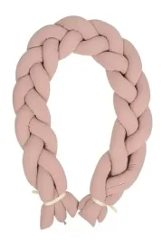 ochraniacz-do-lozeczka-warkocz-muslin-200cm-pudrowo-rozowy