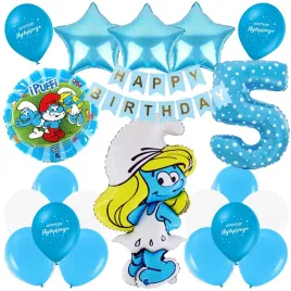 zestaw-balonow-smerfetka-balon-cyfra-5-smerfy-balony-na-piate-urodziny