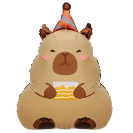 balon-foliowy-kapibara-tort-balon-urodzinowy-kapibara-na-hel-capibara