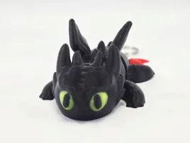 smok-czarna-furia-brelok-do-kluczy-druk-3d-pla