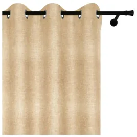zaslona-na-kolkach-140x250-z-lnianym-wzorem-bezowa-gotowe-zaslony