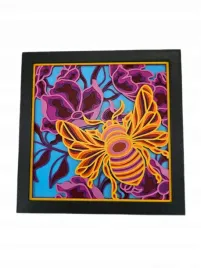 pszczola-w-kwiatach-mandala-obrazek-dekoracja-na-sciane-23-cm-druk-3d