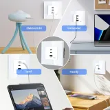 gniazdo-usb-scienne-tawoia-biale-3-x-usb-65w-1902-stan-nowy