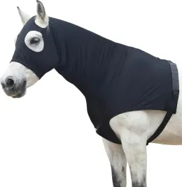 oglowie-leaforest-elastyczny-kaptur-dla-konia-z-zamkiem-zip-xxl-kolor-navy