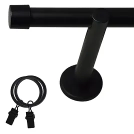 karnisz-pojedynczy-loft-200cm-19mm-wybor-zakonczen-ciche-kolka-czarny-bialy