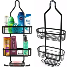 polka-lazienkowa-wiszaca-pod-prysznic-prysznicowa-czarna-podwojna-odporna