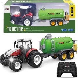 traktor-zdalnie-sterowany-przyczepa-beczkowoz-pompka-gumowe-kola-matadi