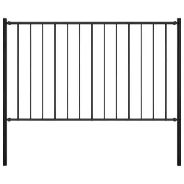 panel-ogrodzeniowy-ze-slupkami-kryta-proszkowo-stal-17x1-m-lumarko