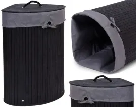 kosz-na-pranie-bielizne-narozny-do-lazienki-czarny-bambusowy-z-pokrywa-60l