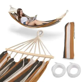 hamak-ogrodowy-dwuosobowy-pokrowiec-torba-brazowy-tadar-paski-200-x-150-cm