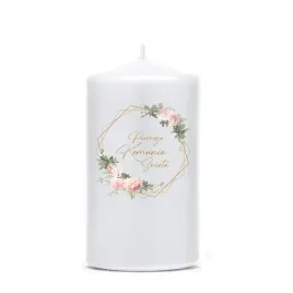 swieca-komunia-swieczka-dekoracja-stolu-na-komunie-kwiatki-rozowe