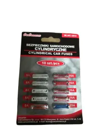 bezpieczniki-samochodowe-cylindryczne-kpl-10-sztuk