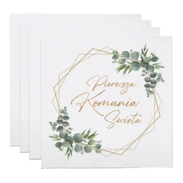 komunia-serwetki-papierowe-dekoracje-na-komunie-listki