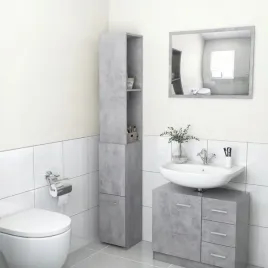 szafka-lazienkowa-szarosc-betonu-25x25x170-cm-plyta-wiorowa-lumarko