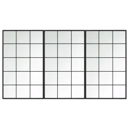 vidaxl-lustra-scienne-3-szt-czarna-rama-100-x-60-cm-metal