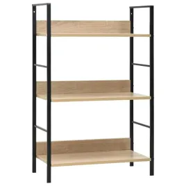 regal-z-3-polkami-kolor-debowy-60x276x905-cm-plyta-wiorowa-lumarko