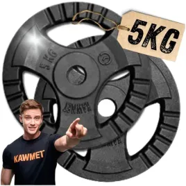 obciazenia-zeliwne-zestaw-2x5kg-10kg-talerz-kierownica-silownia-kawmet-30mm