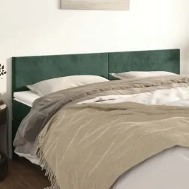 zaglowki-do-lozka-2-szt-ciemnozielone-90x5x78-88cm-aksamit-lumarko