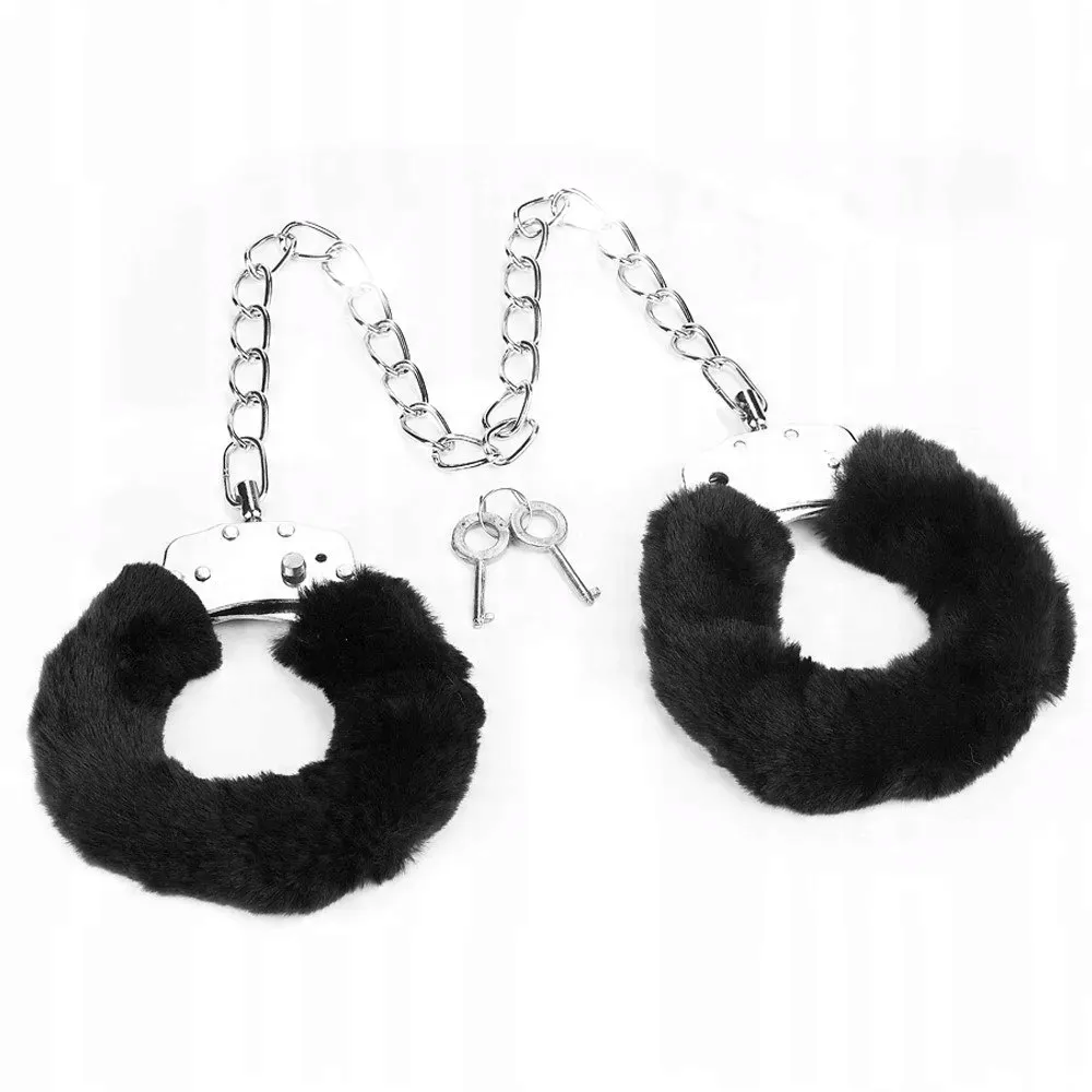 kajdanki-fluffy-leg-cuffs-czarne