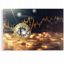 obraz-60x40-bitcoin-wzrost-spadek-inwestycje-fomo