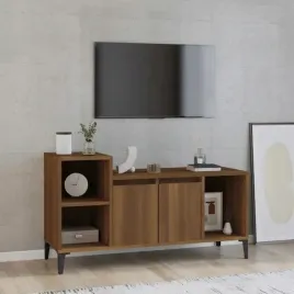 szafka-pod-telewizor-brazowy-dab-100x35x55-cm-lumarko