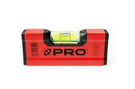 poziomnica-mini-pro600-12-cm-czerwona-aluminiowa-ers-05-mm-m-pro-a1012