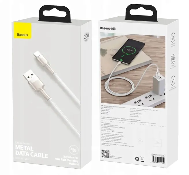 kabel-baseus-cafule-huawei-honor-40w-5a-marka-bez-marki