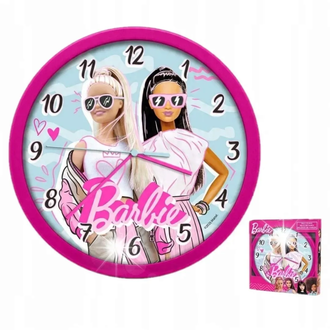 zegar-scienny-barbie-do-pokoju-dziecka