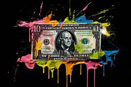 plakat-90x60-motywacyjny-pieniadze-pop-art-pieniadze-dollar-do-kantoru