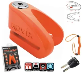 blokada-tarczy-hamulcowej-kovix-kvz1-pomaranczowa