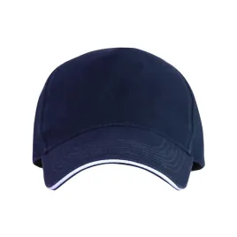 czapka-z-daszkiem-pieciopanelowa-bawelniana-unisex-granatowa