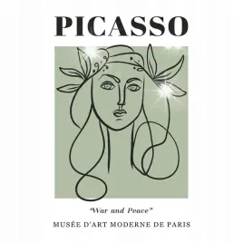 plakat-80x60-picasso-line-art-nowoczesny-linie-minimalizm-minimalistyczny