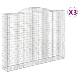 vidaxl-kosze-gabionowe-3-szt-300x50x220-240-cm-galwanizowane-zelazo