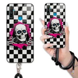 etui-do-realme-c3-case-premium-czarna-smycz-polysk-smieszne-mix-wzory