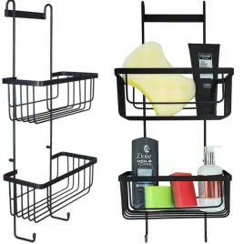 metalowa-polka-wiszaca-lazienkowa-pod-prysznic-wieszak-scienny-loft-czarna