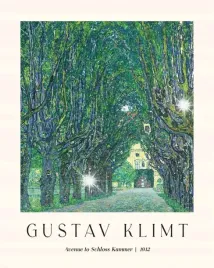 plakat-50x40-gustaw-klimt-aleja-dworek-rezydencja-reprodukcja-boho-20-wzoro