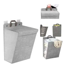 podwieszany-skladany-kosz-na-pranie-i-zabawki-samoprzylepne-haczyki