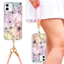 etui-do-huawei-honor-30-premium-rozowa-smycz-na-nadgarstek-kobiece-modne