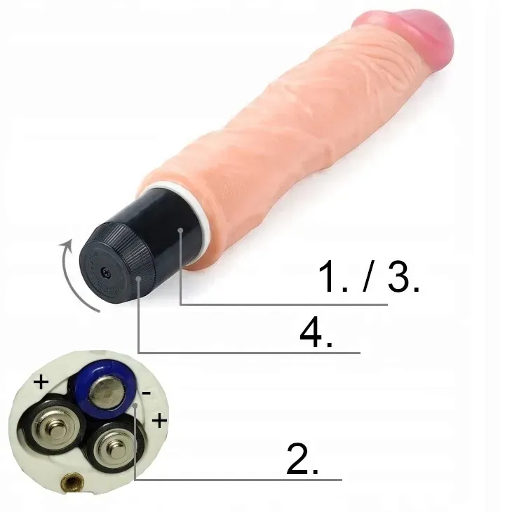 dildo-9-5-flexi-vibrator-stan-nowy